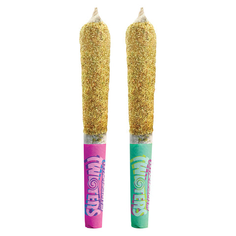 Photo Préroulé infusé  Twisters - Passion Plunge & Lime Frizz