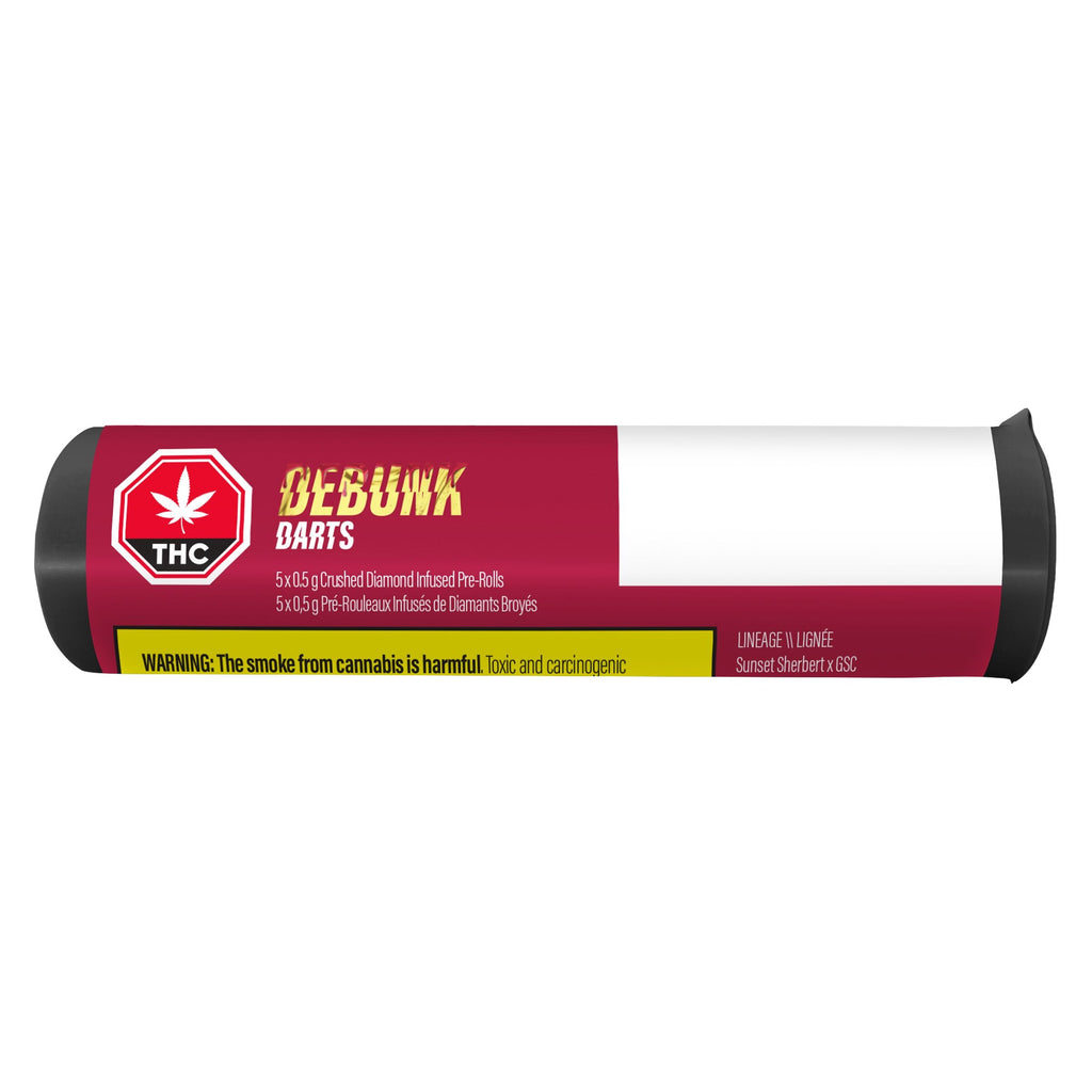 Darts − préroulé infusé au diamant écrasé Lemon Cherry GLTO - 