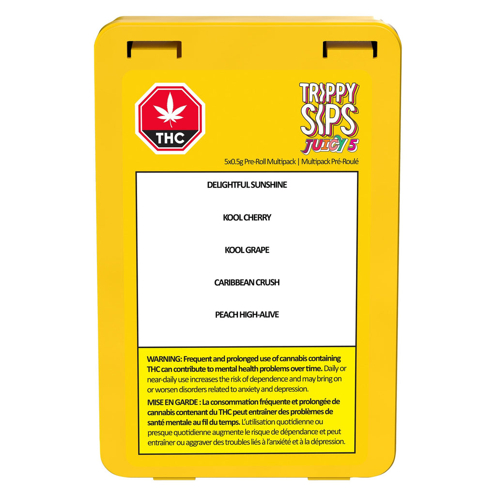 Coffret de variétés de préroulés infusés Juicy 5 - 