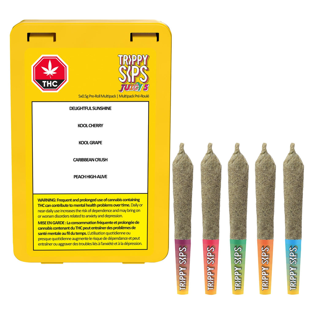 Coffret de variétés de préroulés infusés Juicy 5 - 