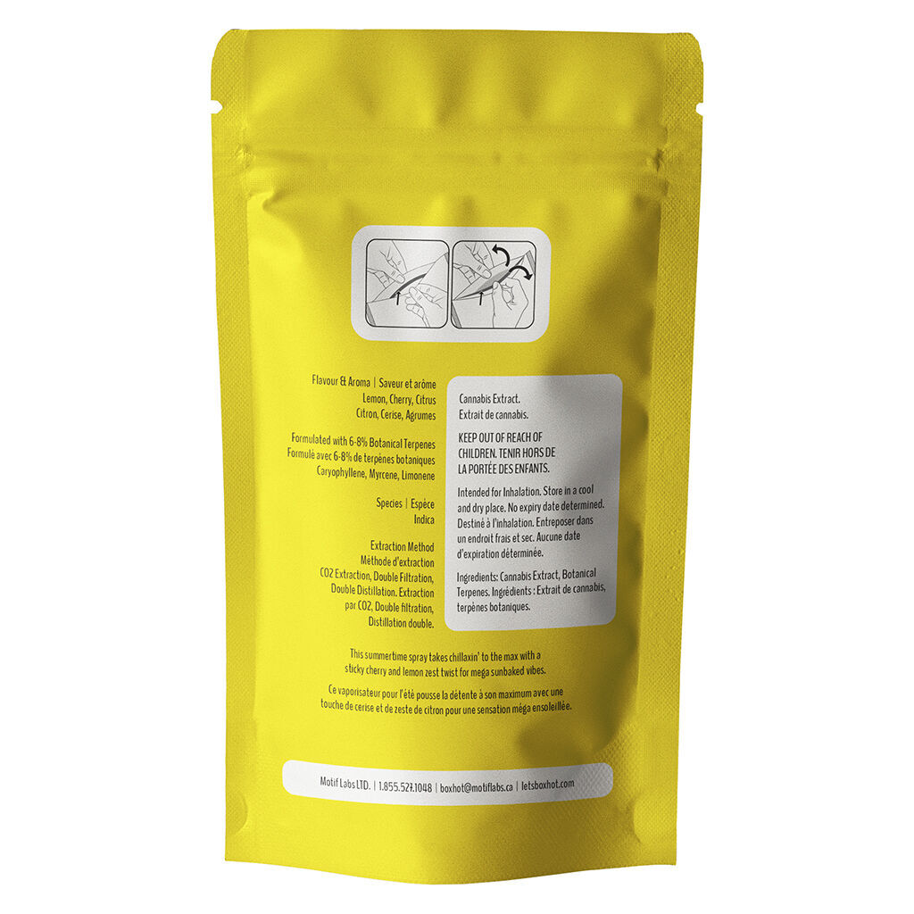 Cartouche à filetage 510 Lemonberry Kush - 