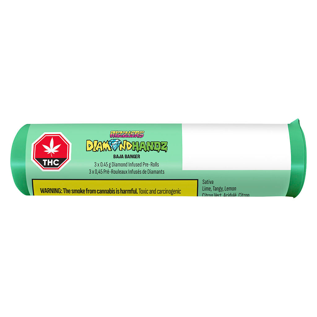 Diamond Handz − préroulé Baja Banger infusé au diamant - 