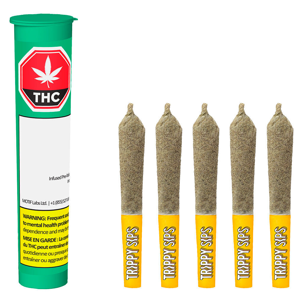 Préroulé infusé Caribbean Crush Kief Coated - 