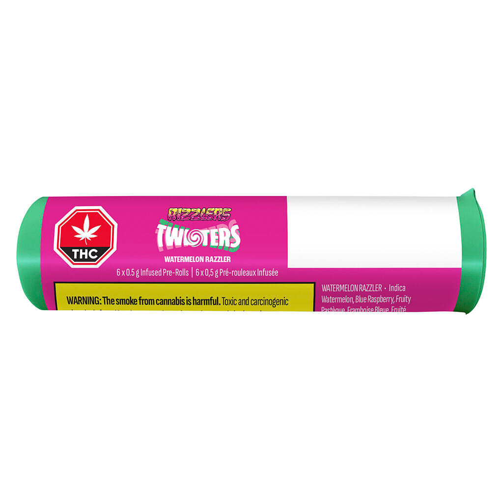 Préroulé infusé Twisters - Watermelon Razzler - 