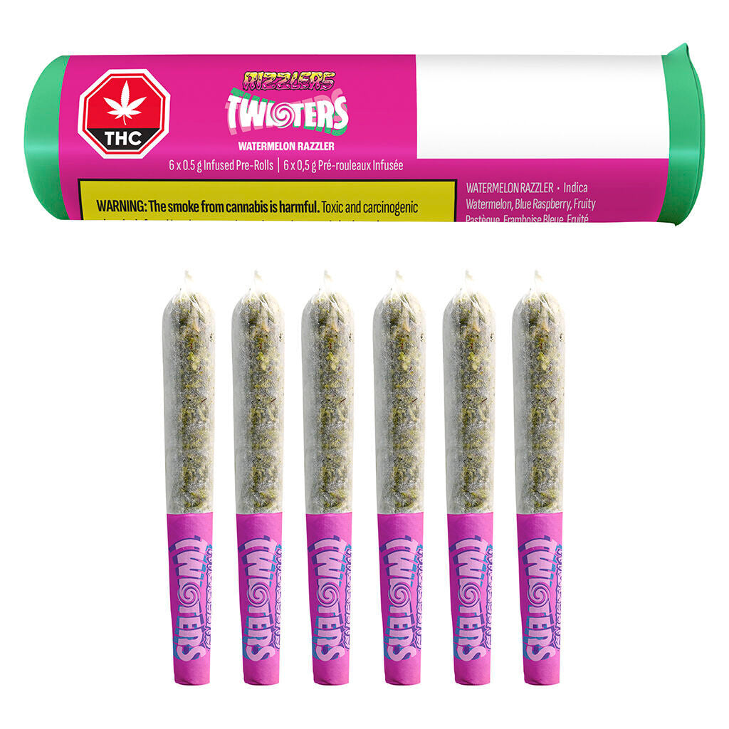 Préroulé infusé Twisters - Watermelon Razzler - 