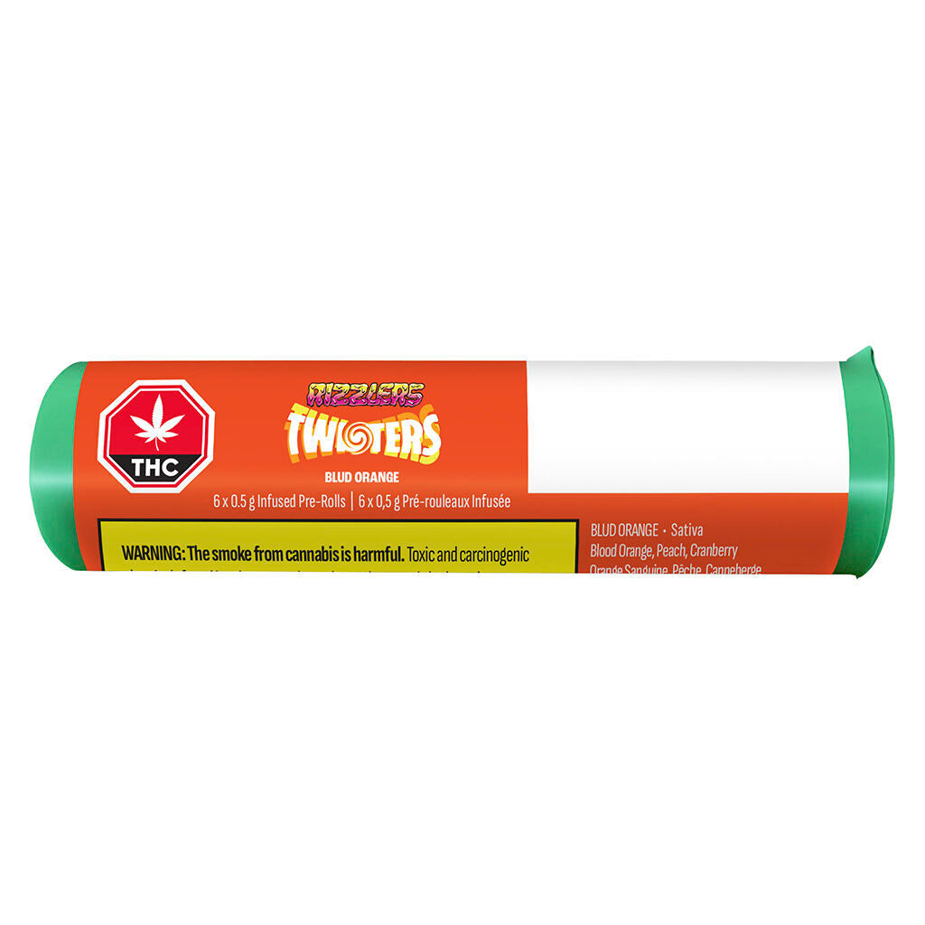 Préroulé infusé Twisters - Blud Orange - 