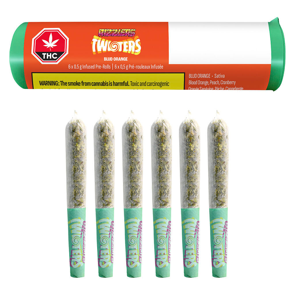 Préroulé infusé Twisters - Blud Orange - 