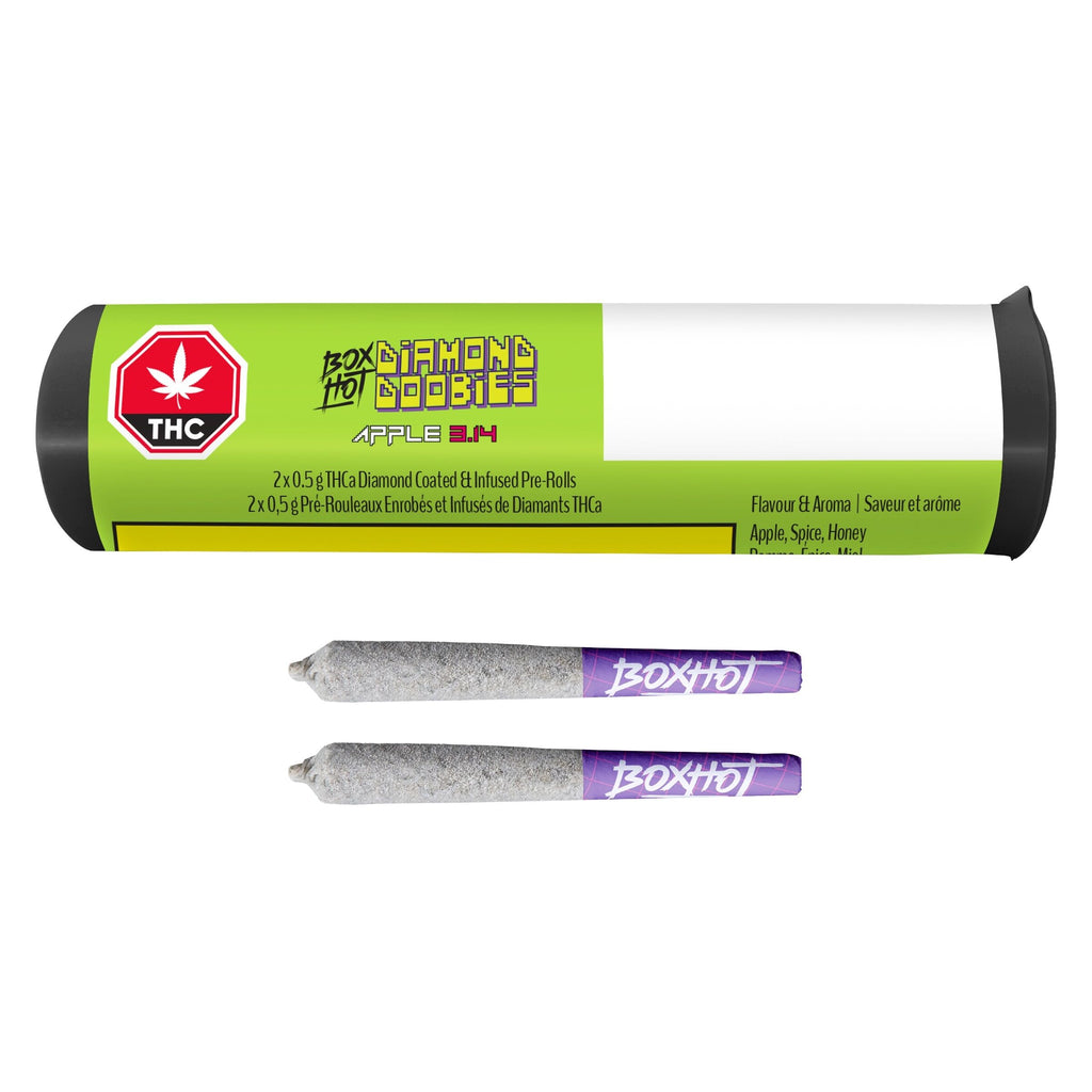 Préroulé infusé Diamond Doobies - Apple 3.14 - 
