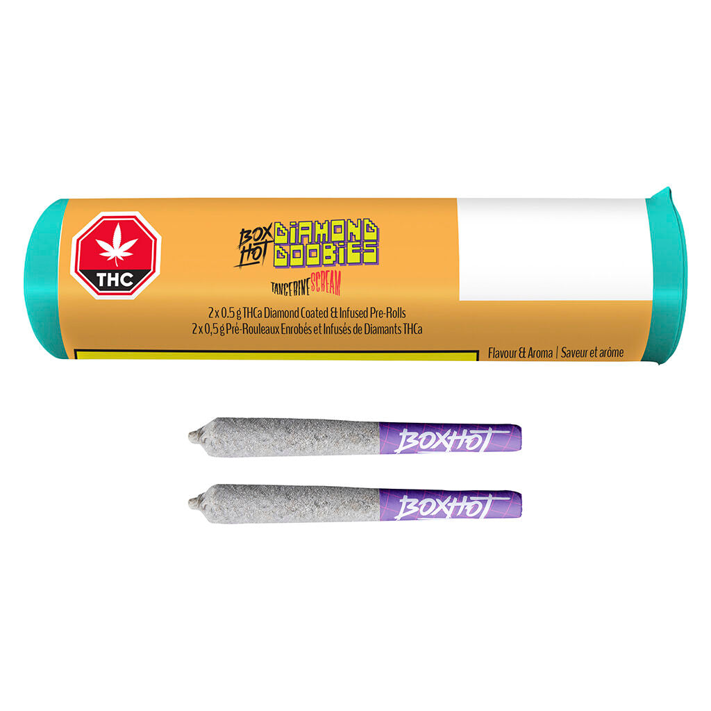 Préroulé infusé Diamond Doobies - Tangerine Scream - 