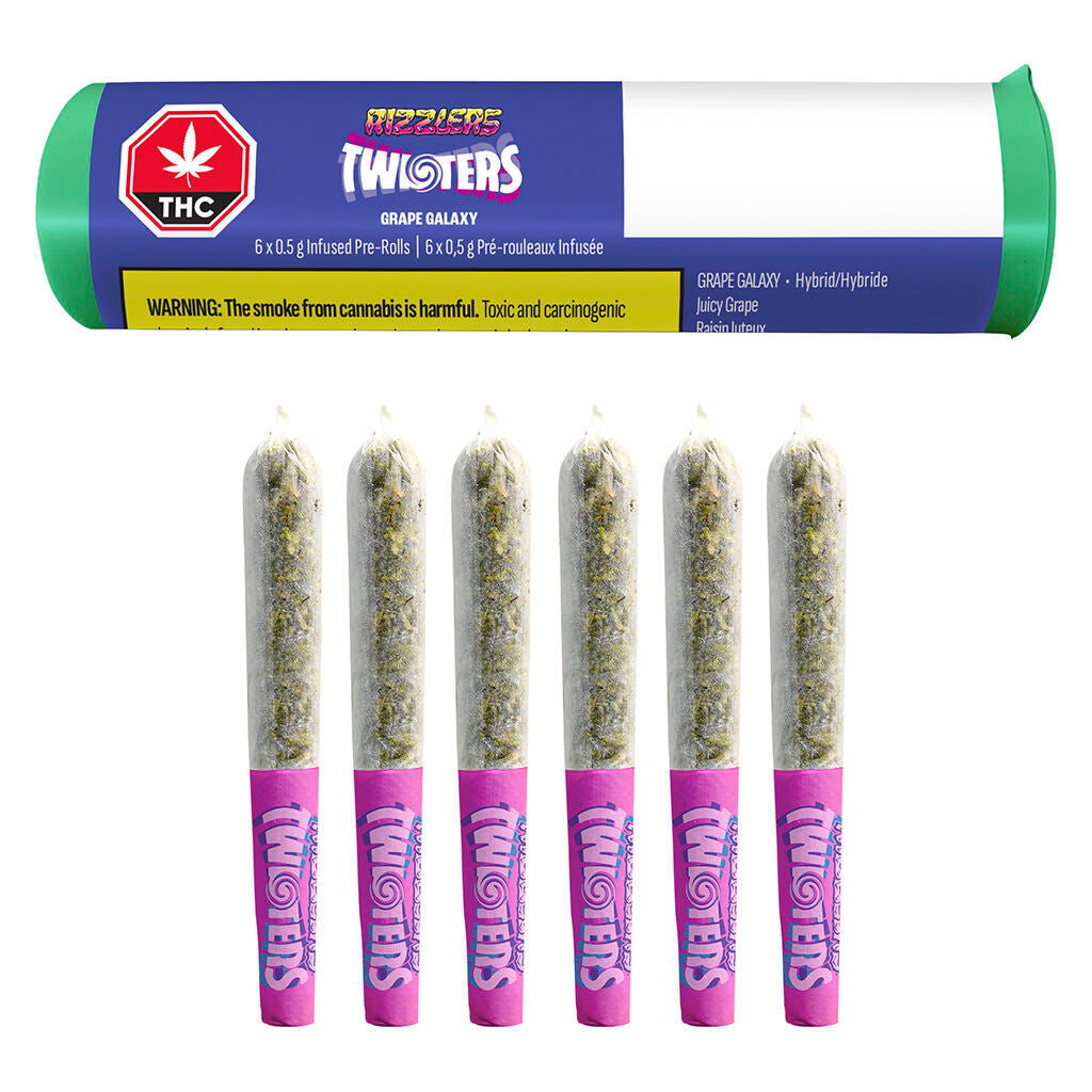 Préroulé infusé Twisters - Grape Galaxy - 