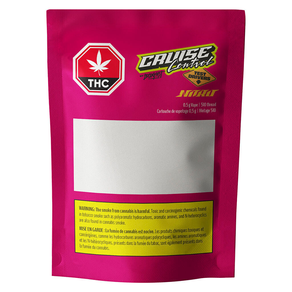 Cartouche à filetage 510 Test Drivers - Nitro THC + CBG - 
