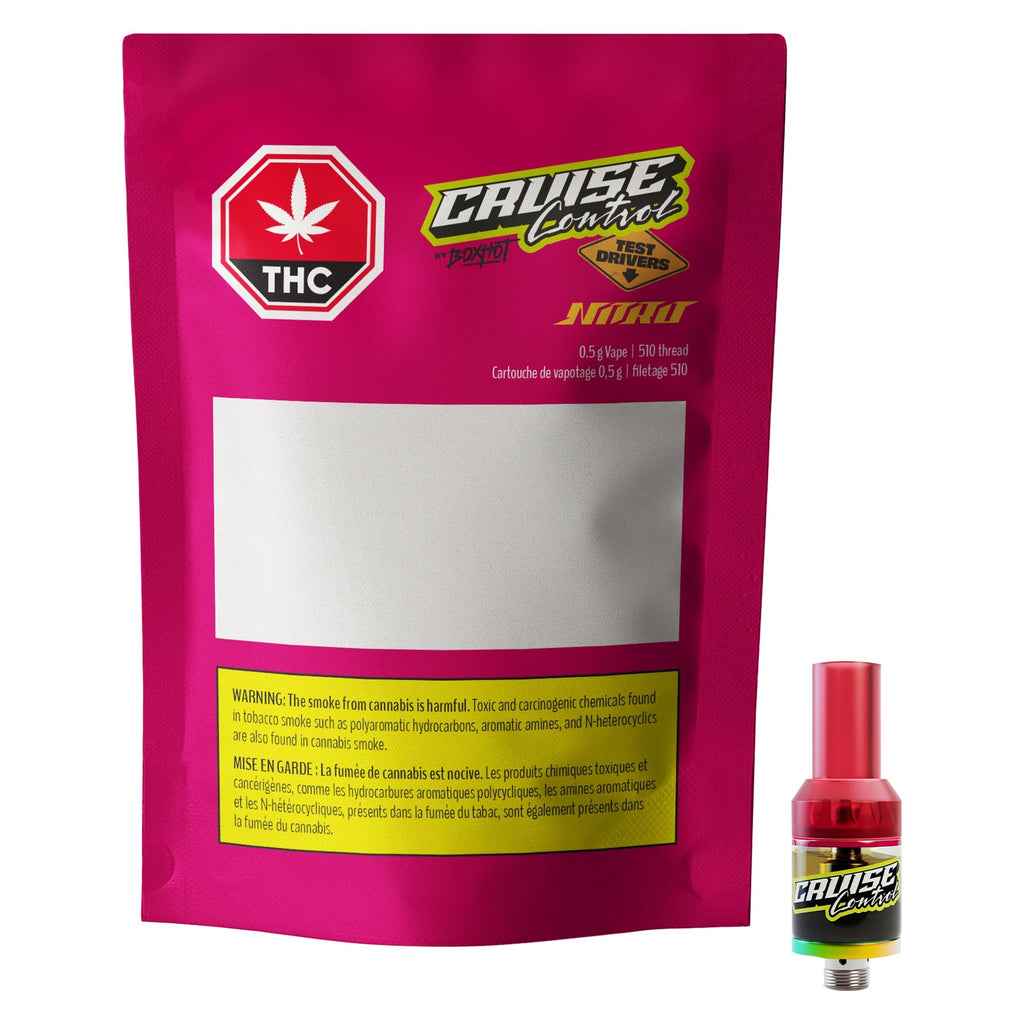 Test Drivers - Nitro THC + CBG 510 Thread Cartridge - 