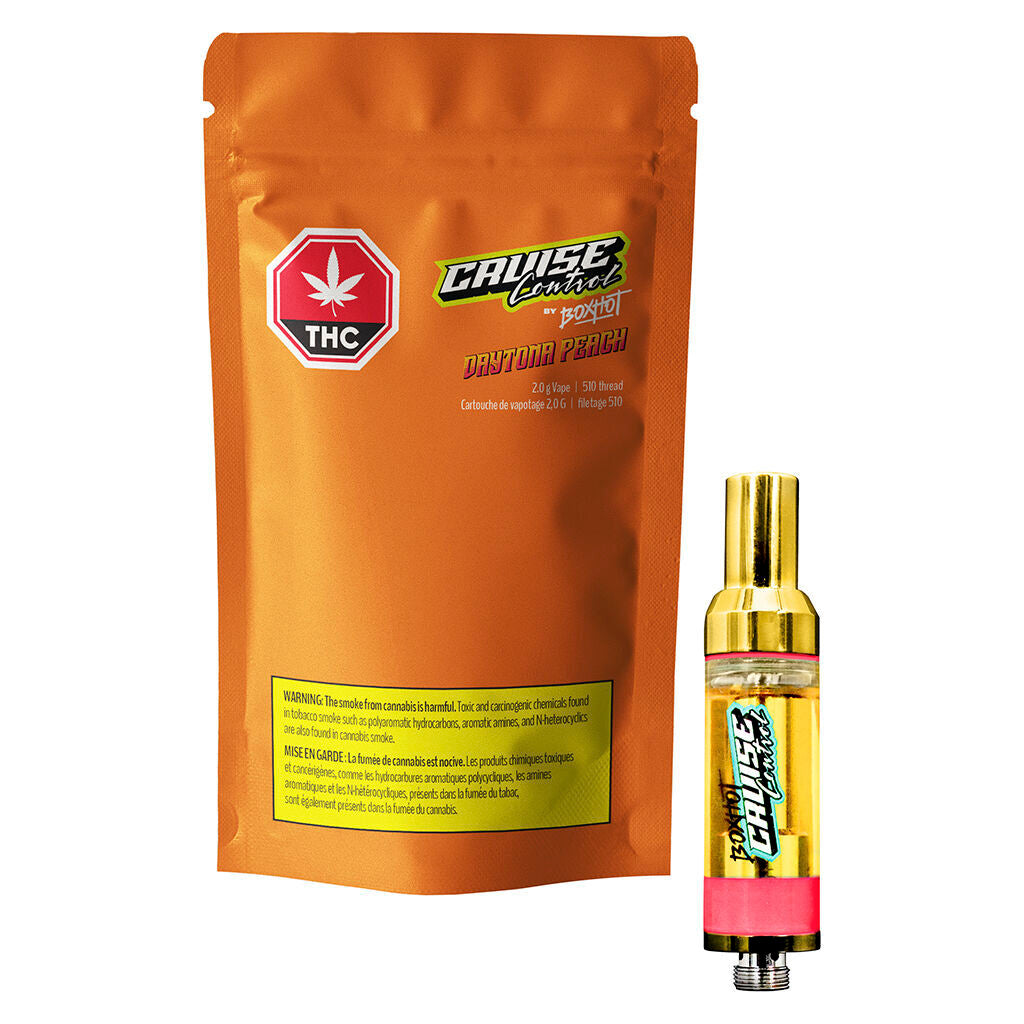 Cartouche à filetage 510 Daytona Peach THC + CBG - 