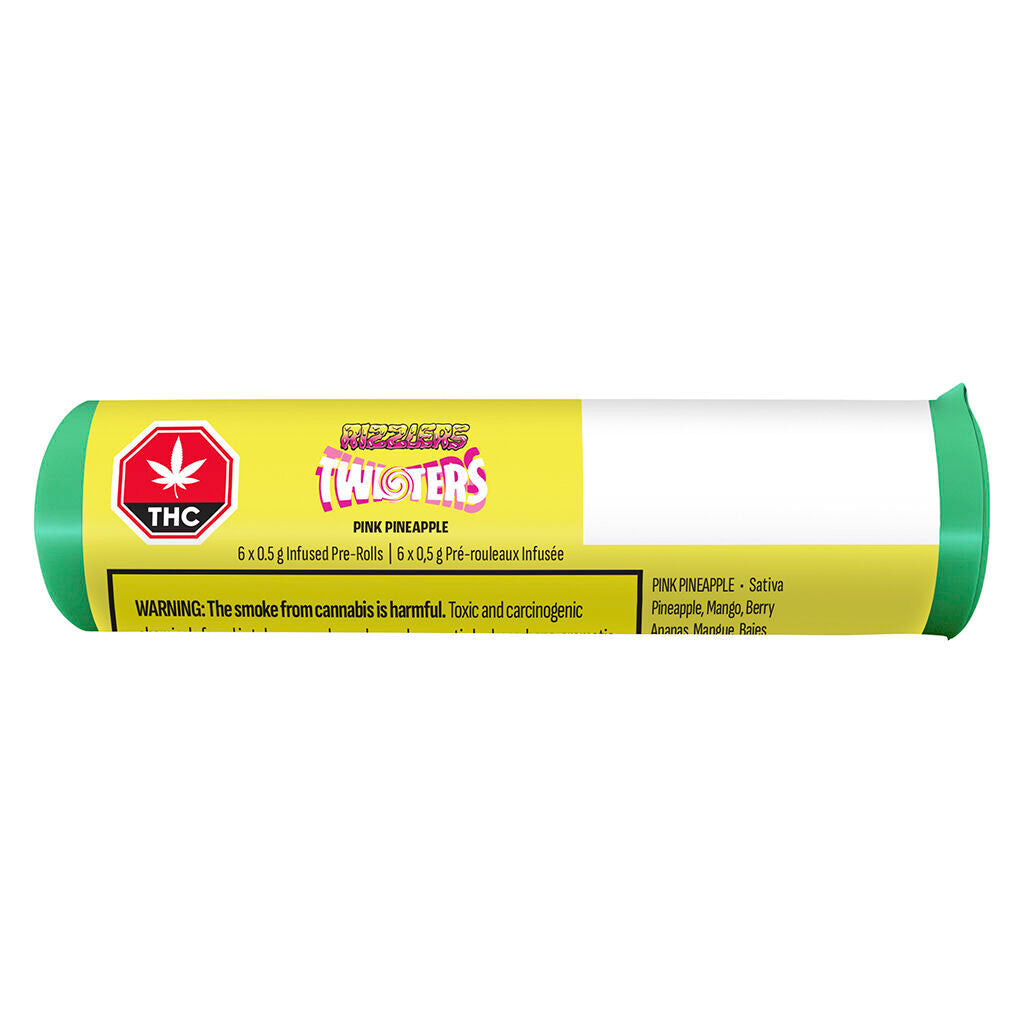 Twisters– Préroulés infusés Pink Pineapple - 