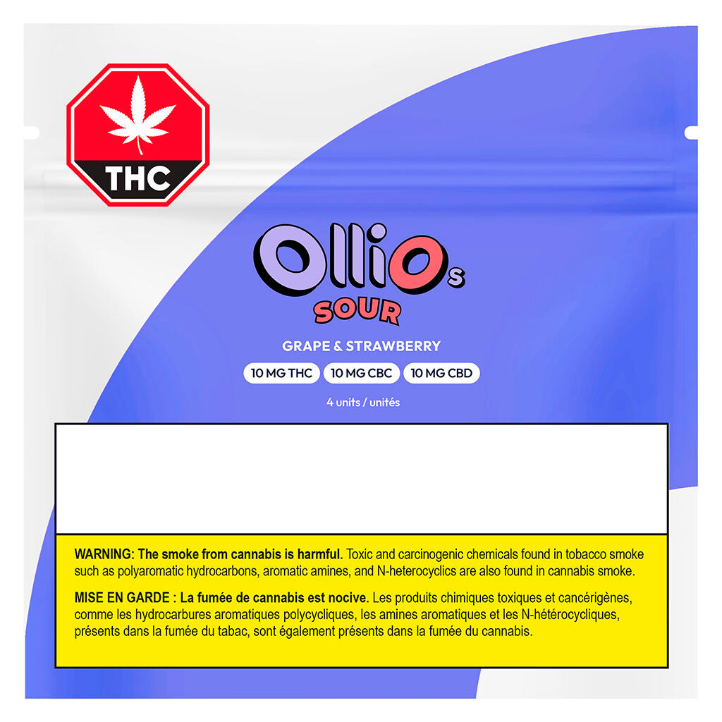 Raisin aigre et fraise THC/CBN/CBD - 