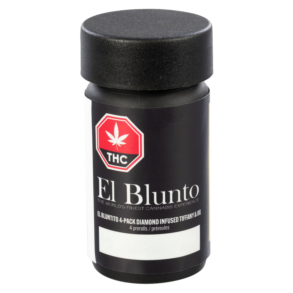 préroulés infusés au diamant El Bluntito Diamond Infused Tif - 