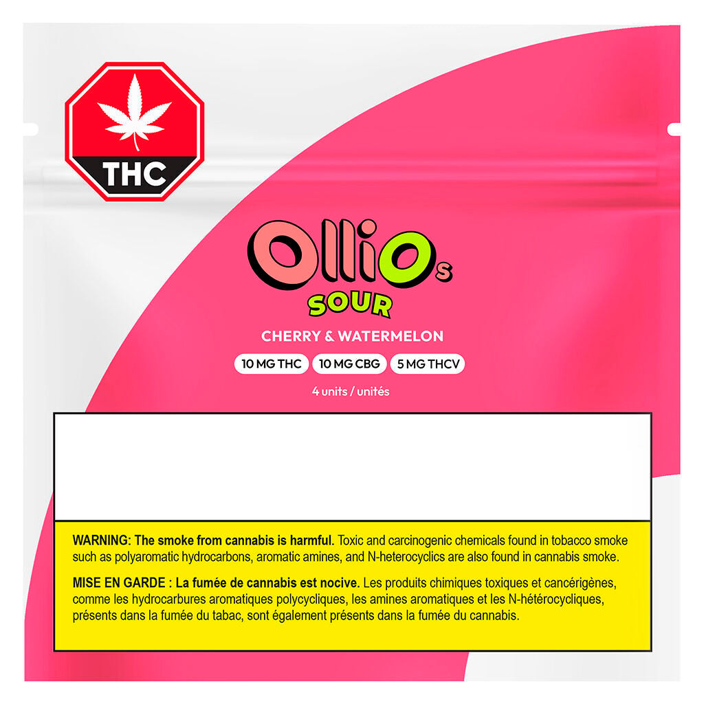 Cerise aigre et pastèque THC/CBG/THCV - 