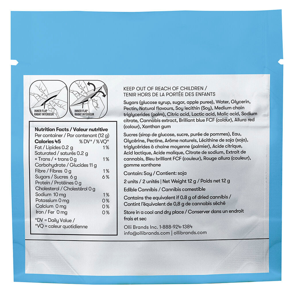Bursts Feelin’ Blue Raspberry - 