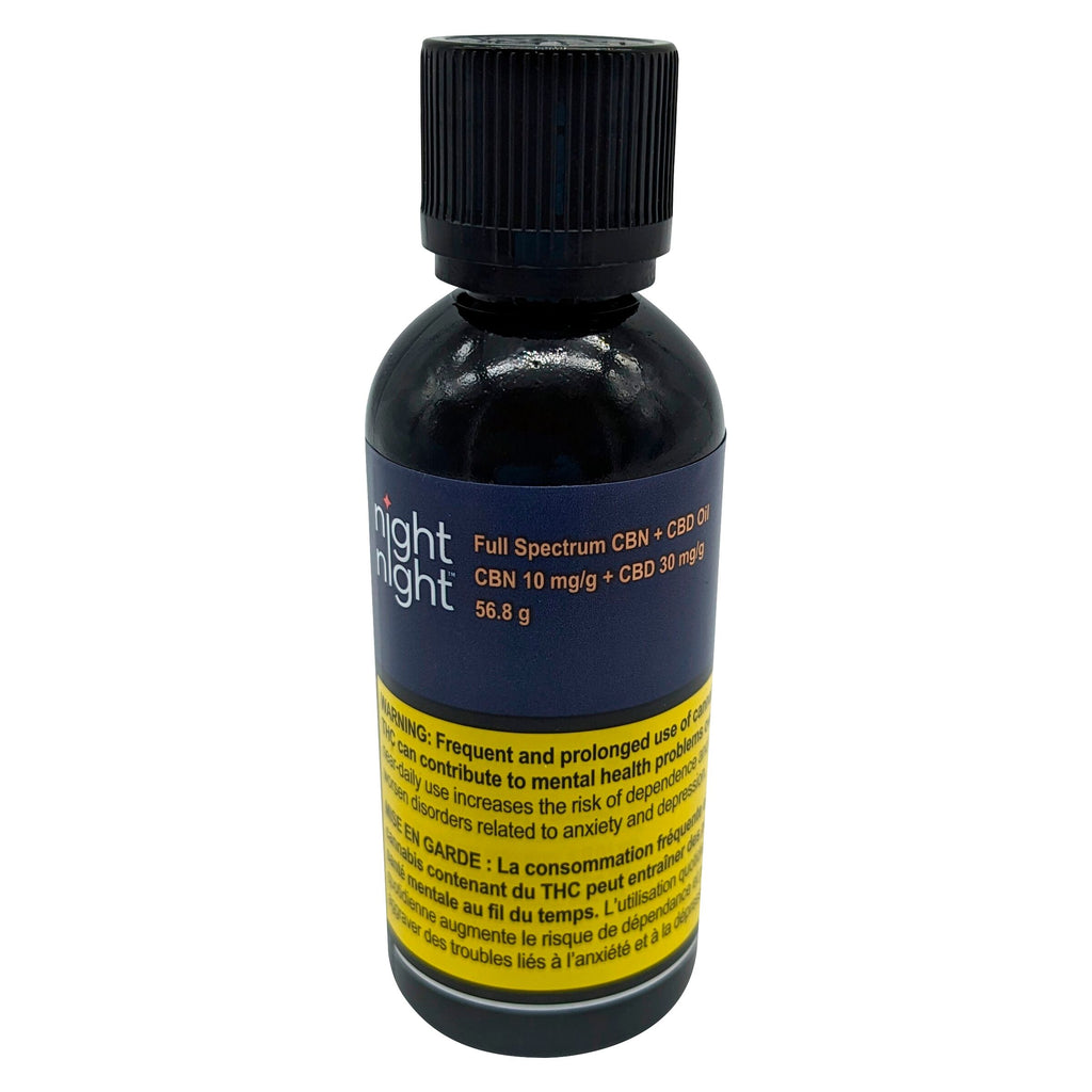 Huile CBN+CBD à spectre complet - 