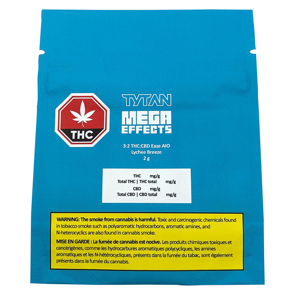 3:2 THC:CBD Eaze AIO - Lychee Breeze - 