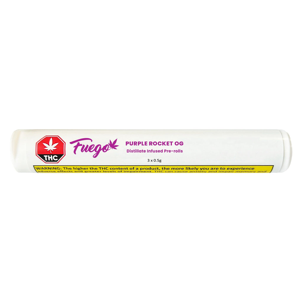 Préroulé infusé Purple Rocket OG - Distillat - 