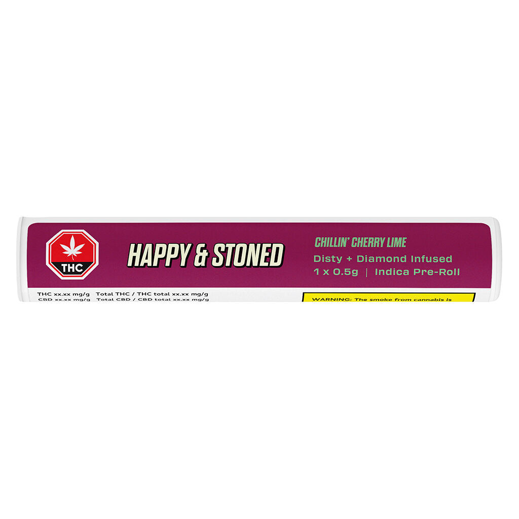 Chillin' Cherry Lime Disty+diamond Infused Pre-roll - 