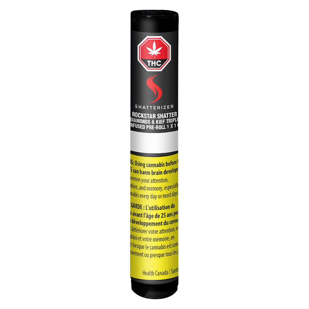 Rockstar Shatter Diamonds & Kief Triple Infused Pre-Roll - 