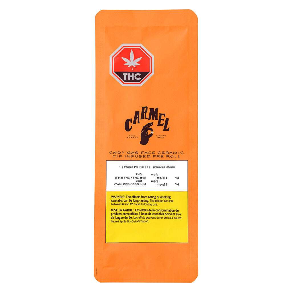 CNDY Gas Face Ceramic Tip Infused Pre-roll - 