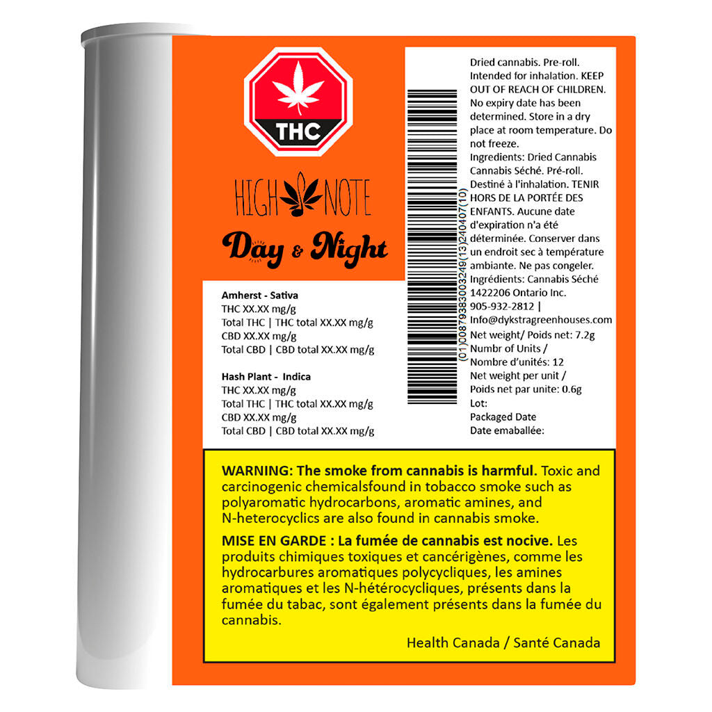 Assortiment Day & Night de préroulé Js - 
