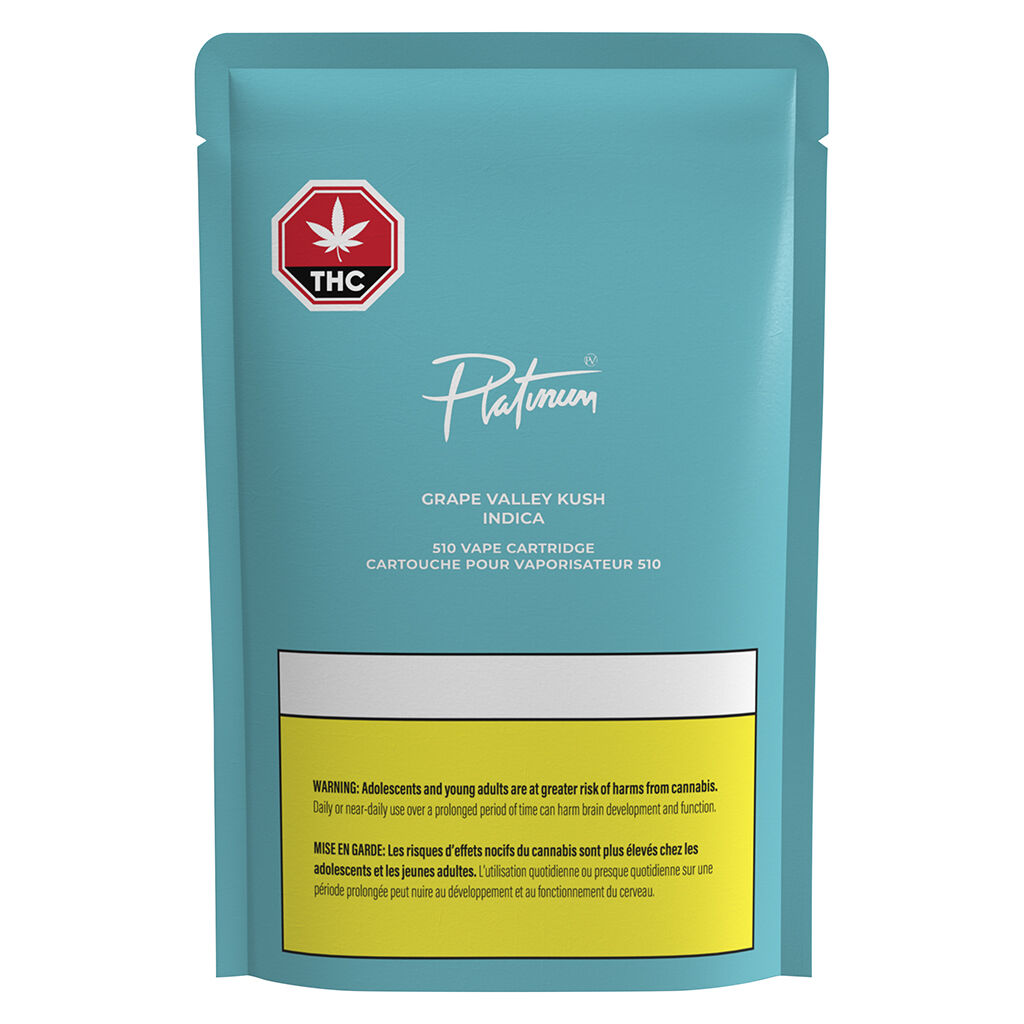 Cartouche à filetage 510 Grape Valley Kush - 