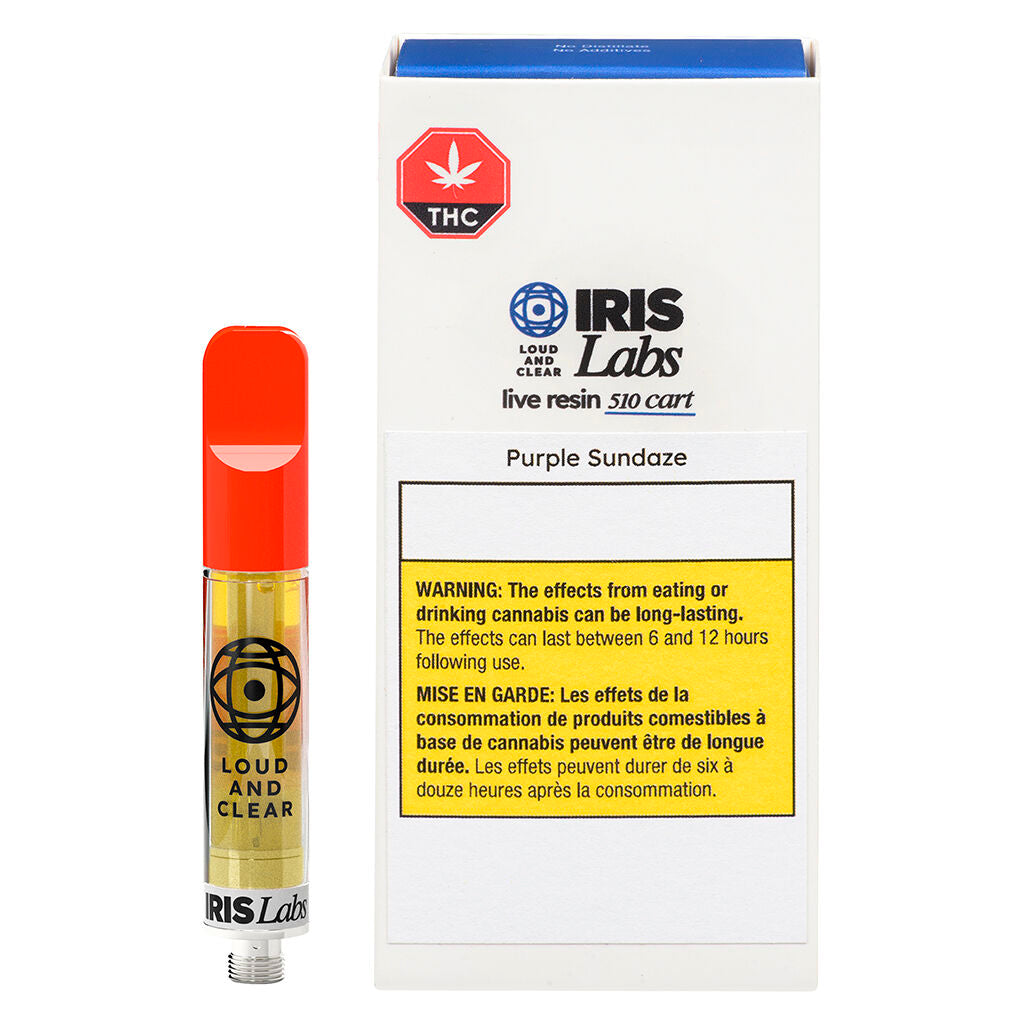 Cartouche à filetage 510 Live Resin Purple Sundaze - 