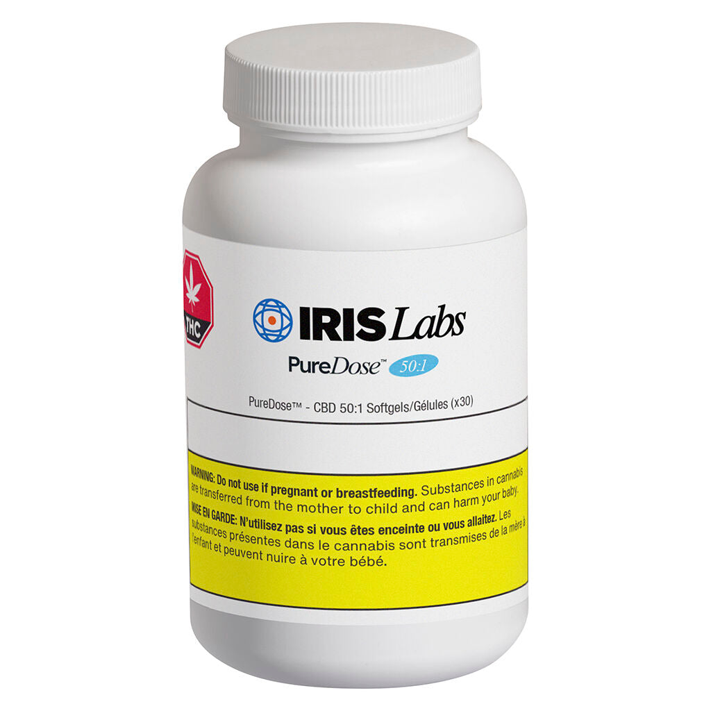 Capsules molles PureDose™ CBD 50:1 - 