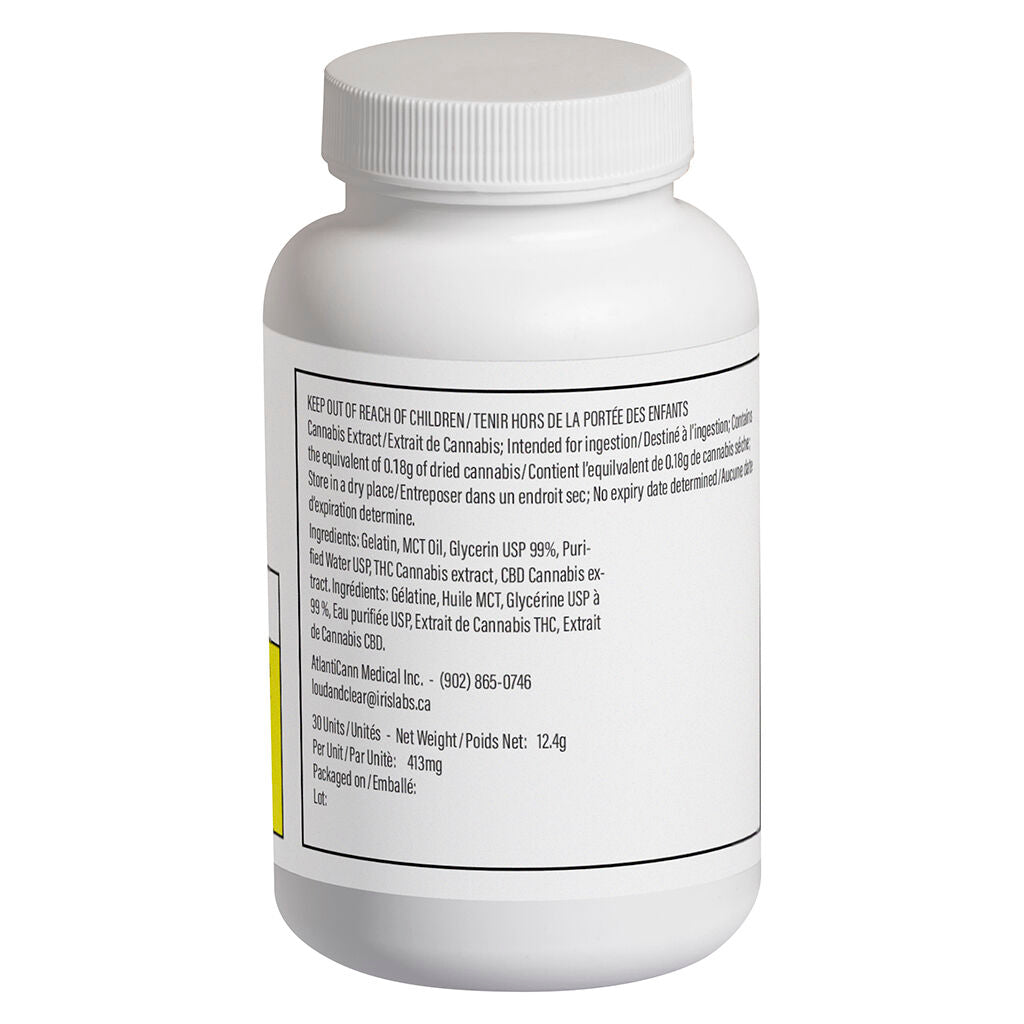 Capsules molles PureDose™ CBD 50:1 - 