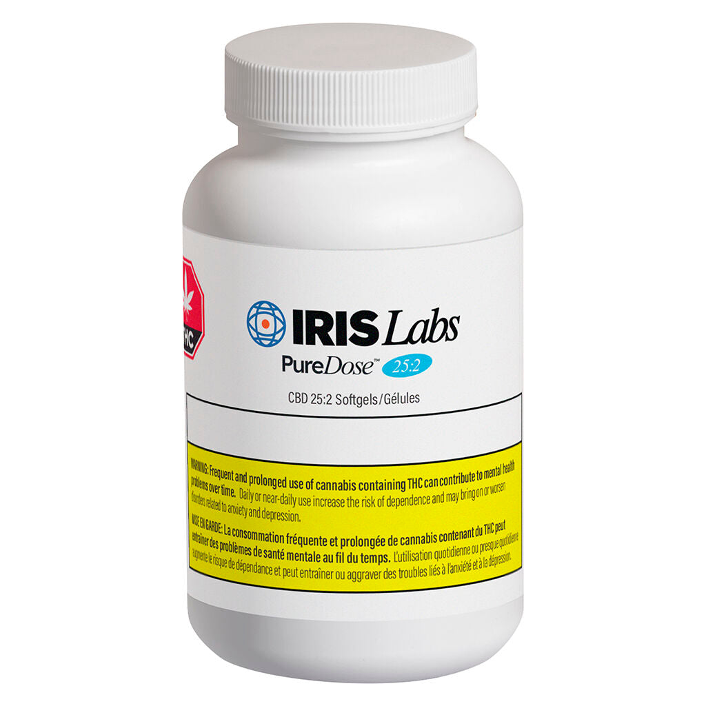 Capsules molles PureDose™ CBD 25:2 - 