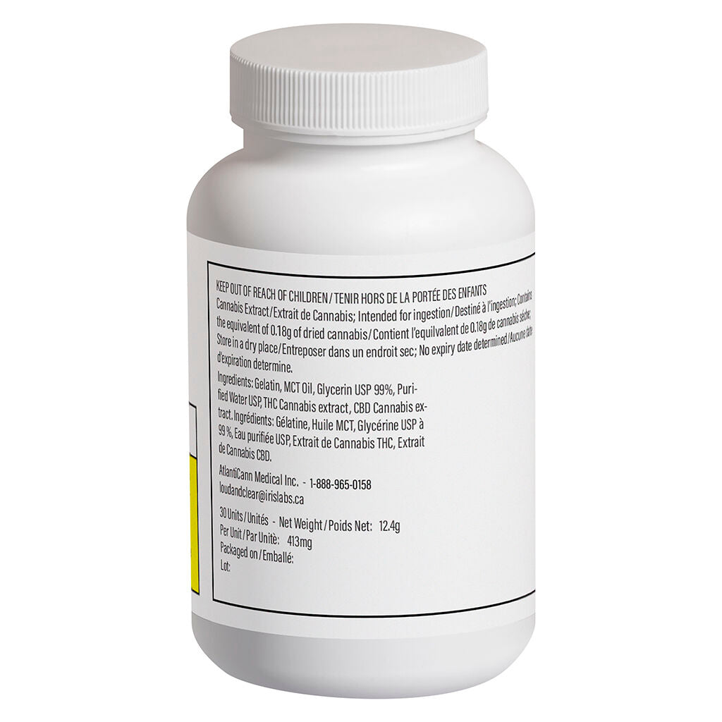 Capsules molles PureDose™ CBD 25:2 - 