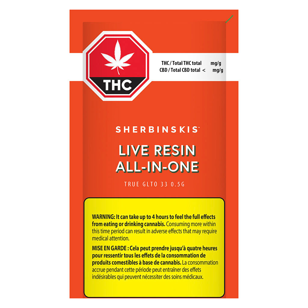 Tout-en-un à la vraie résine vivante pure GLTO 33 - 