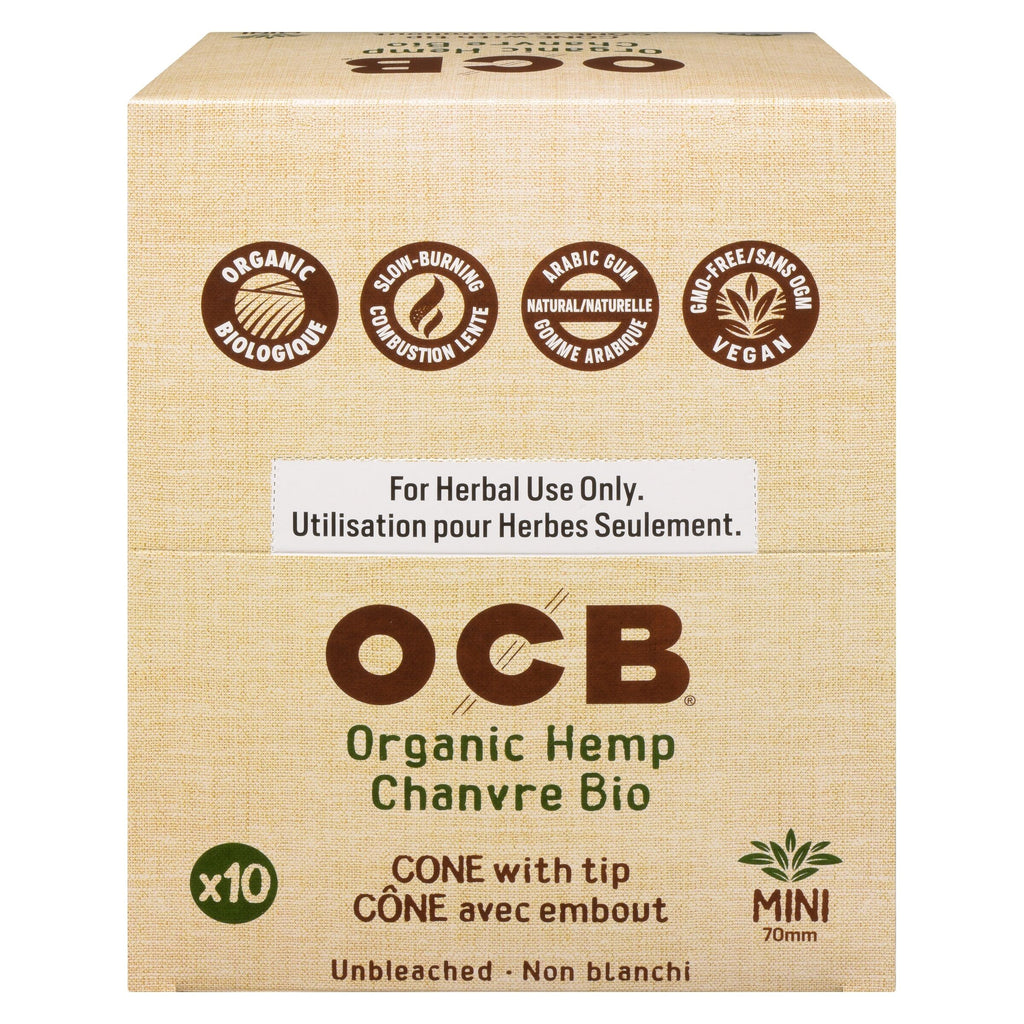 OCB Organic Hemp Cone Mini (70mm) - 