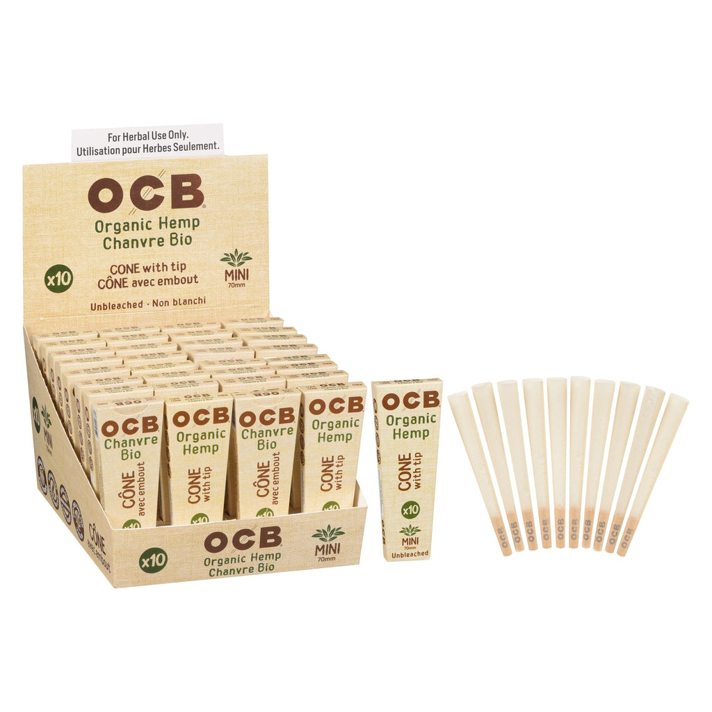 OCB Organic Hemp Cone Mini (70mm) - 