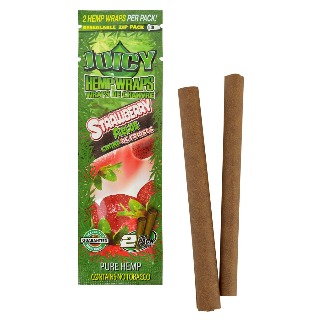 Wraps de chanvre Strawberry Fields - 