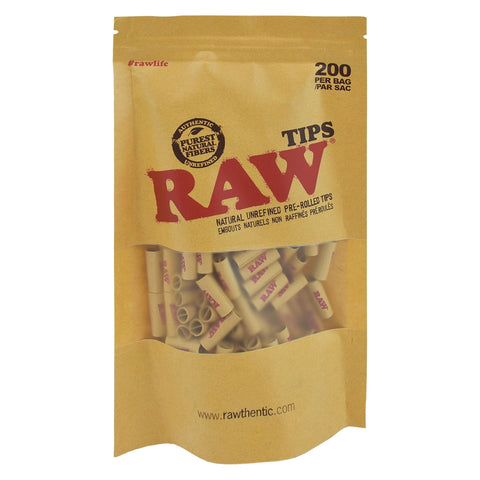Photo Natural Unrefined Pre-Rolled Tips