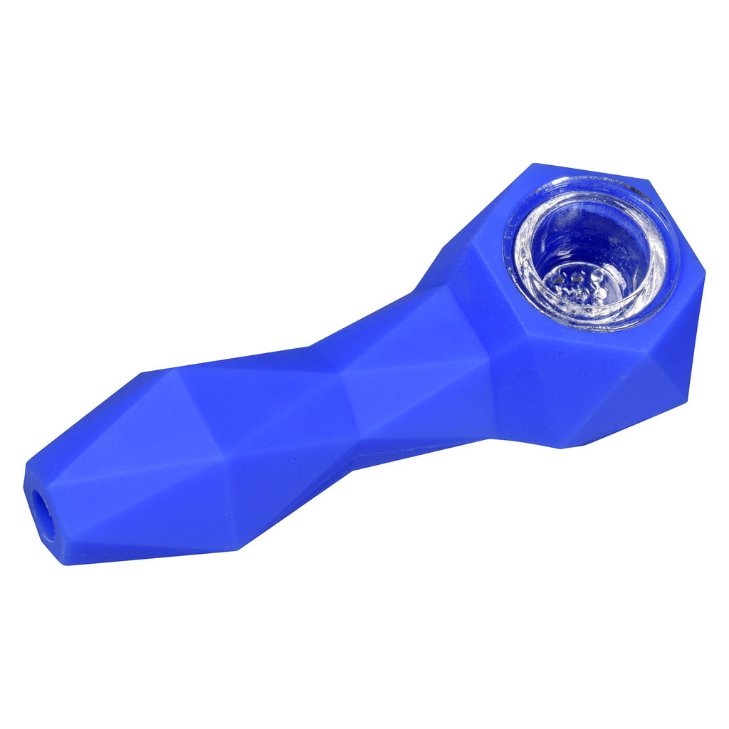 Pipe en silicone en forme de diamant - 