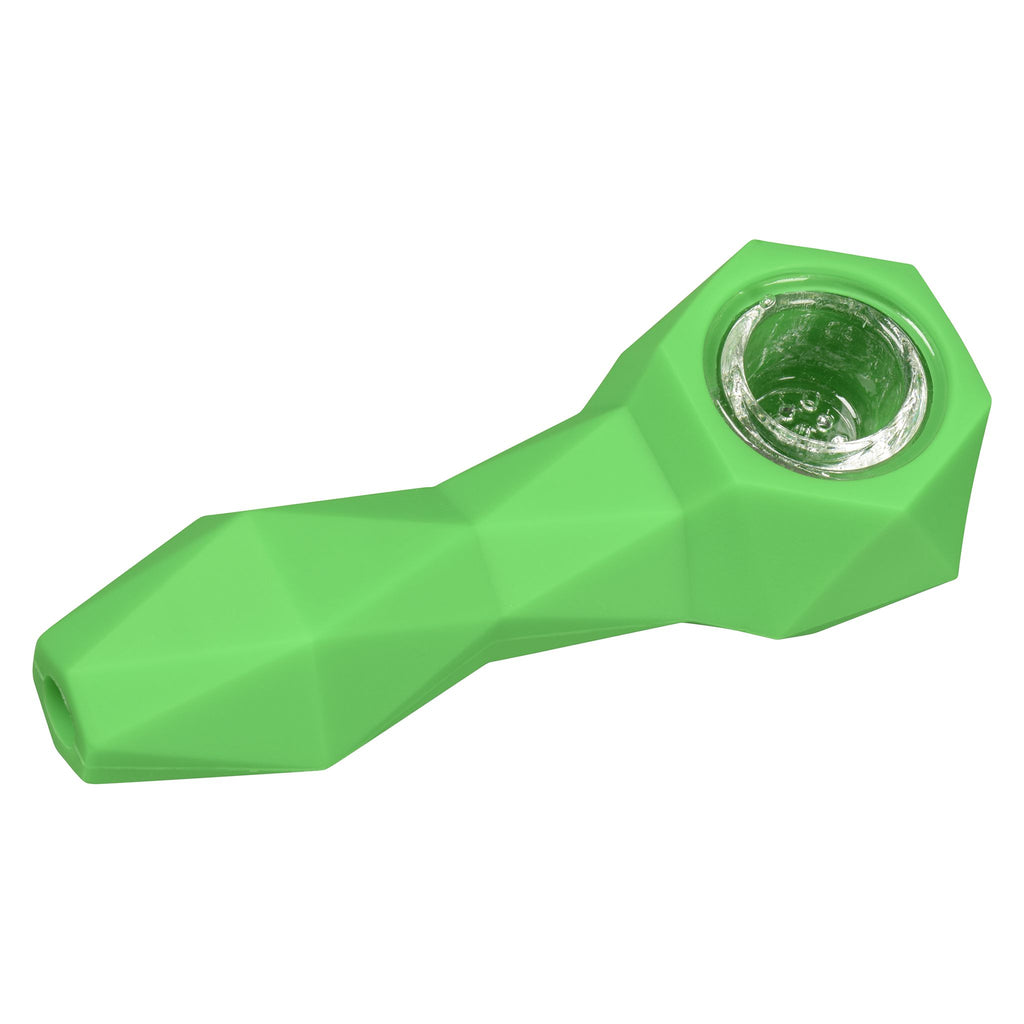 Pipe en silicone en forme de diamant - 