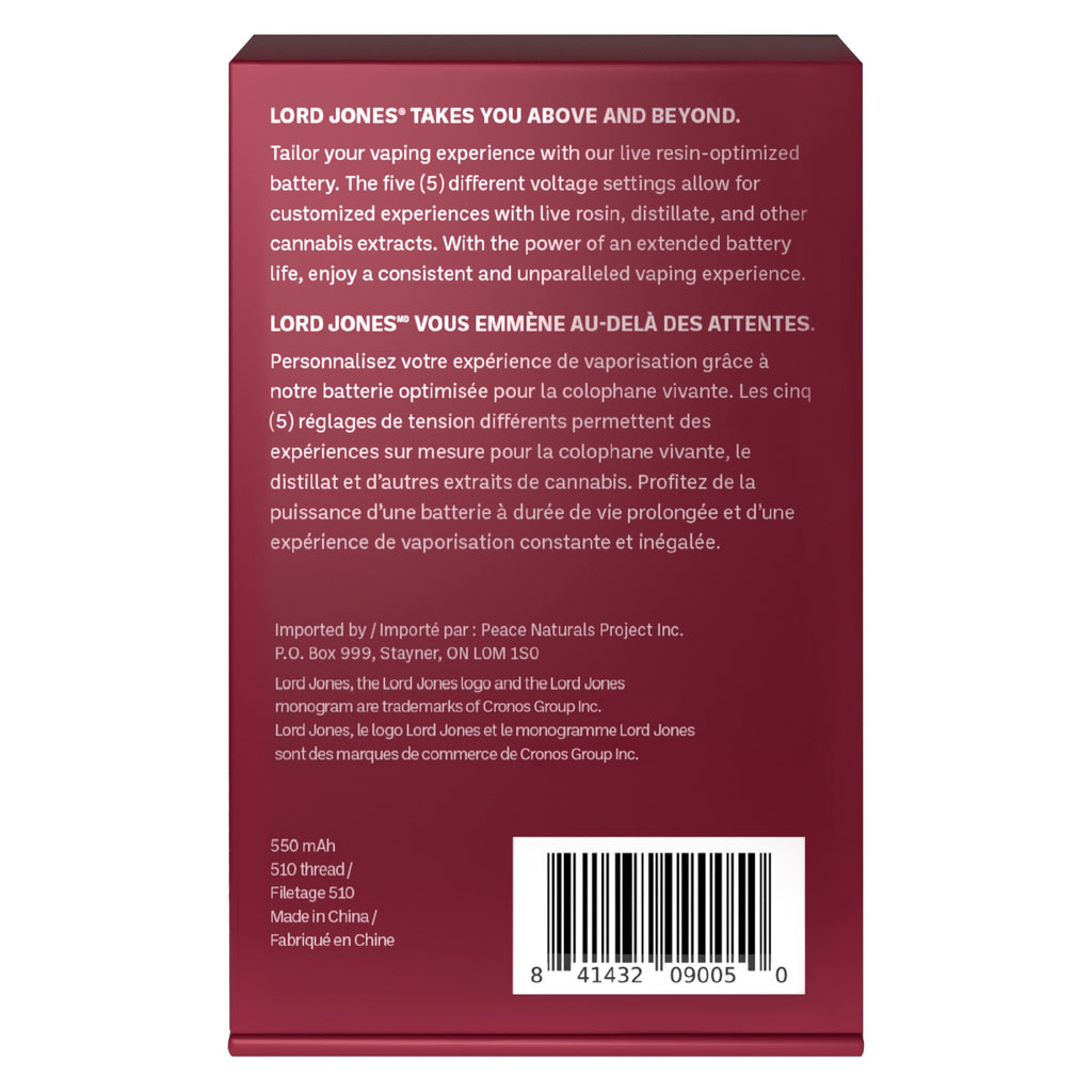 Live Resin Optimized 510-Thread Battery - 